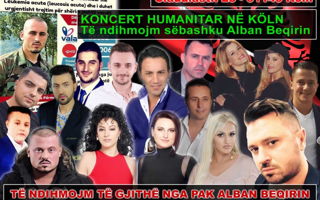 Shoqata Humanitare kaçanikase diaspora ORGANIZON – Koncert Humanitar në Köln