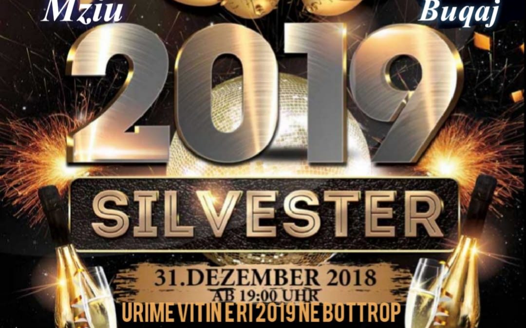 31.12.2018 Gezuar Vitin e Ri 2019 ne Bottrop – Vllezrit Mziu dhe Vjollca Buqaj