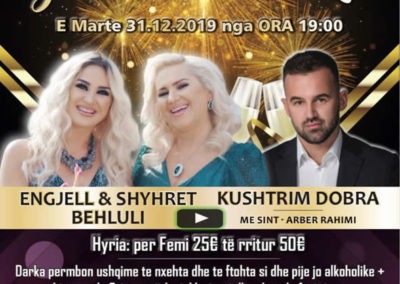 31.12.2019 Gelsenkirchen - Gëzur 2020 me ARTI EVENTS - Engjel & Shyhrete Behluli dhe Kushtrim Dobra