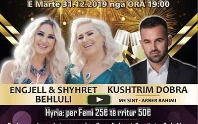 31.12.2019 Gelsenkirchen – Gëzur 2020 me ARTI EVENTS – Engjel & Shyhrete Behluli dhe Kushtrim Dobra